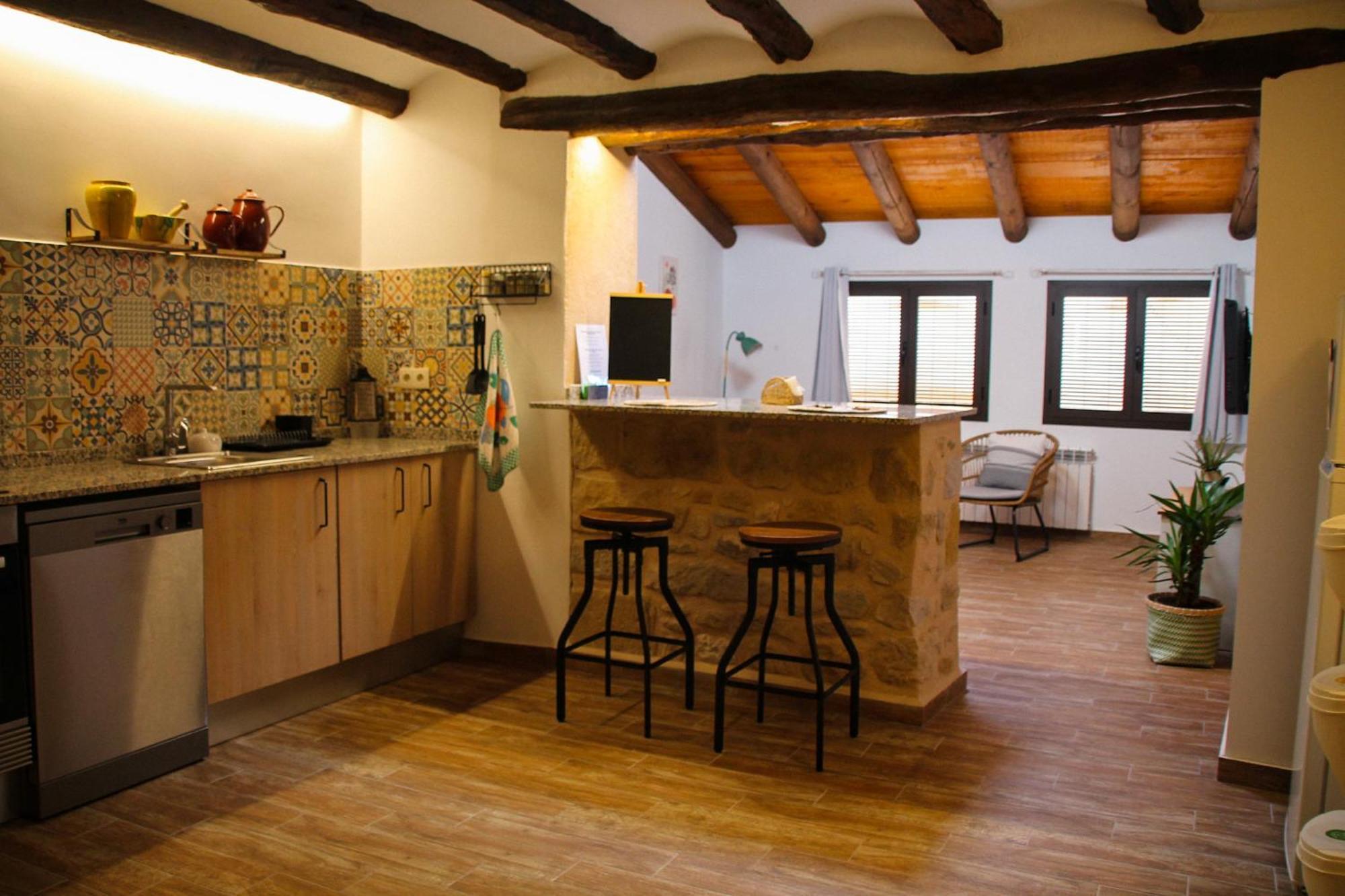 La Casa Del Castell Villa ออร์ตา เด ซาน ฮวน ภายนอก รูปภาพ