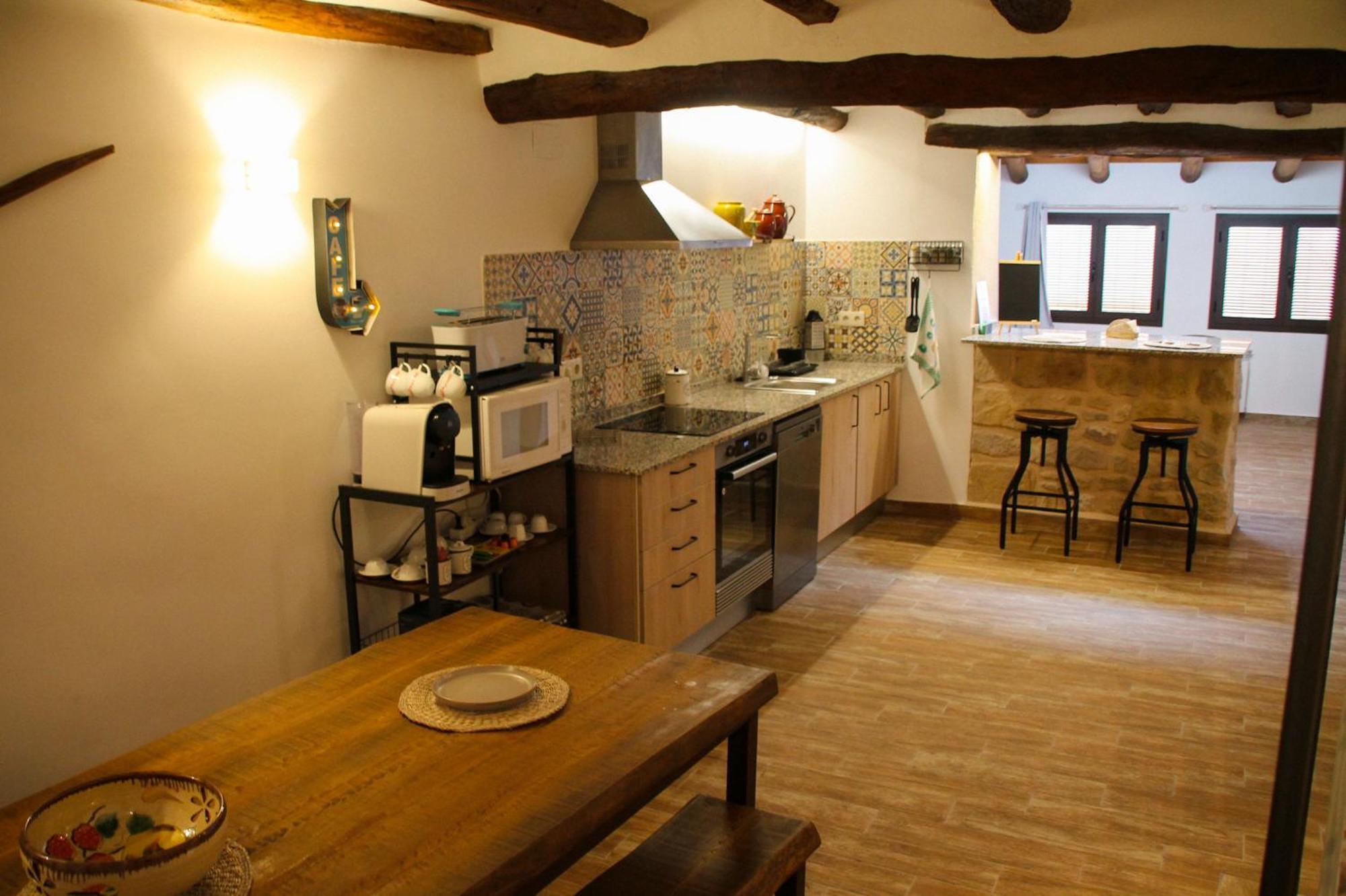 La Casa Del Castell Villa ออร์ตา เด ซาน ฮวน ภายนอก รูปภาพ